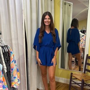 Elegant Blue Women's Jumpsuit